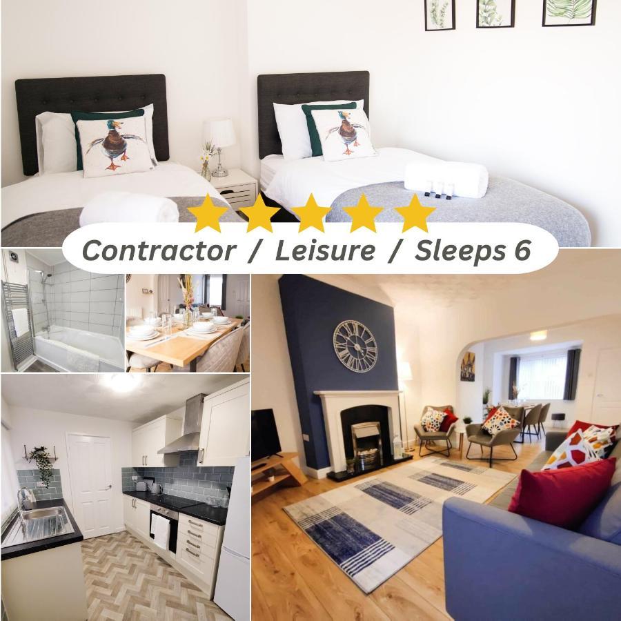 3Br-St Johns Hse-Free Parking-Workers-Kitchen-Wifi-Dog Friendly Apartment Doncaster Luaran gambar