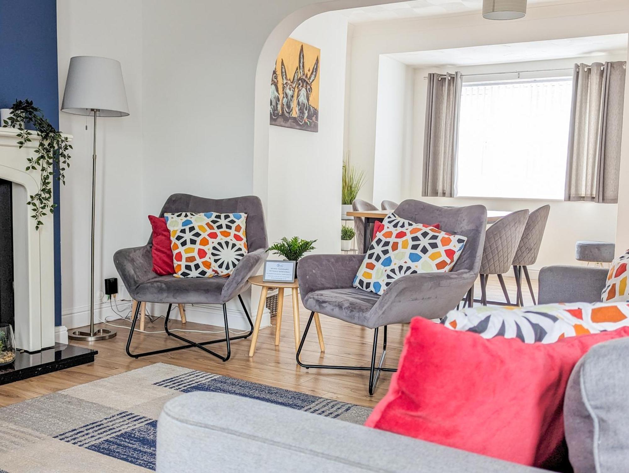 3Br-St Johns Hse-Free Parking-Workers-Kitchen-Wifi-Dog Friendly Apartment Doncaster Luaran gambar