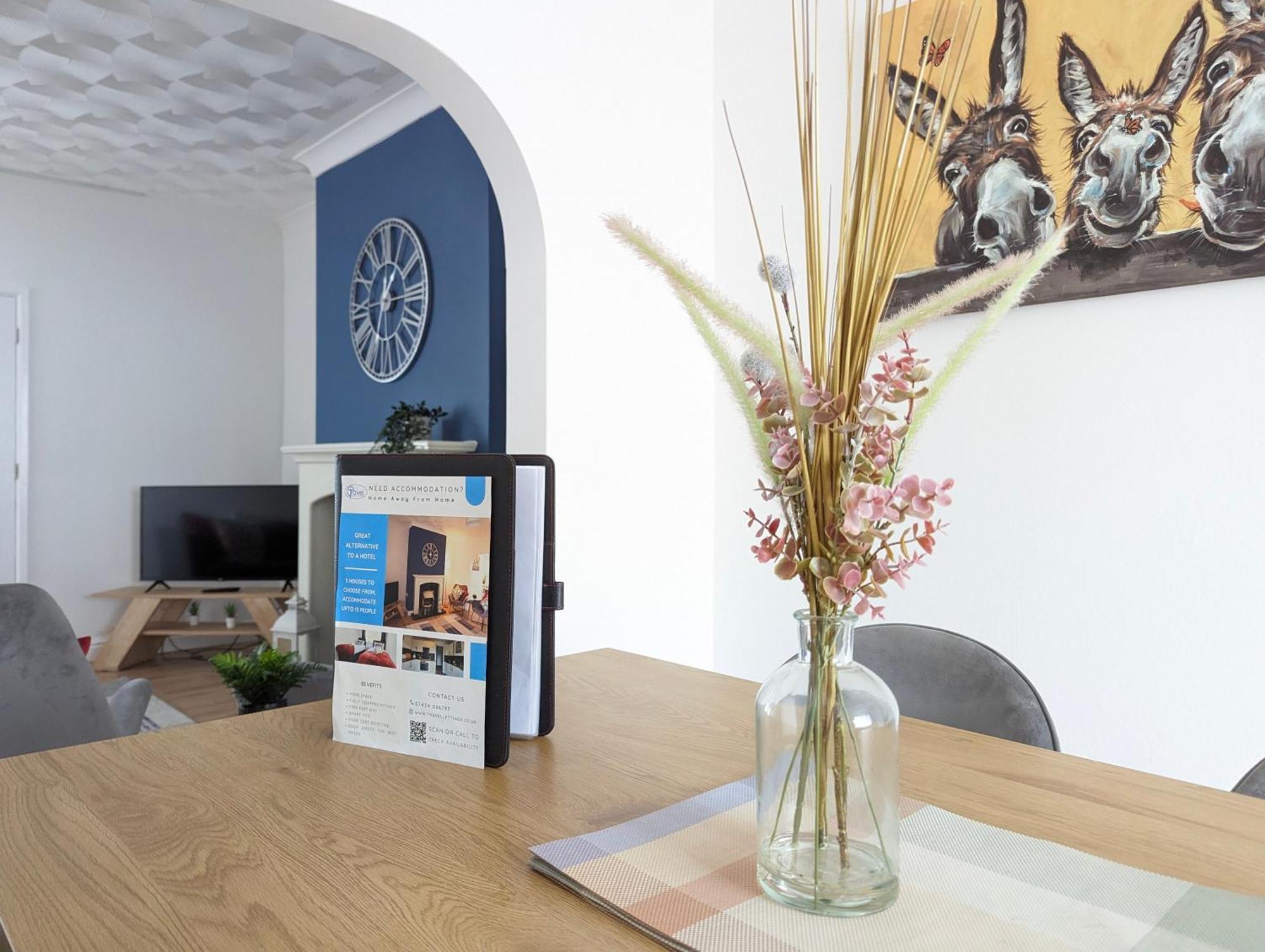 3Br-St Johns Hse-Free Parking-Workers-Kitchen-Wifi-Dog Friendly Apartment Doncaster Luaran gambar